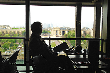 View from 58 Tour Eiffel Restaurant