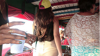 Chiva rumba bus tour Cartegena, Colombia