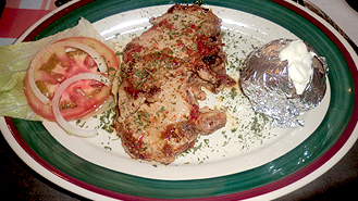 having dinner at  Amador Causeway (Calzada de Amador) 